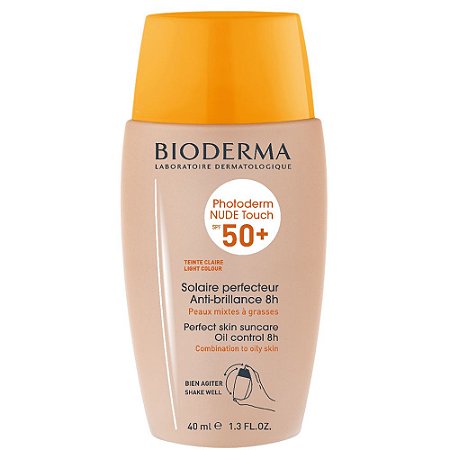 Bioderma Photoderm Nude Touch Fps50+ Claro 40ml