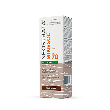 Neostrata Minesol Oil Control Protetor Solar Pele Negra FPS70 40g