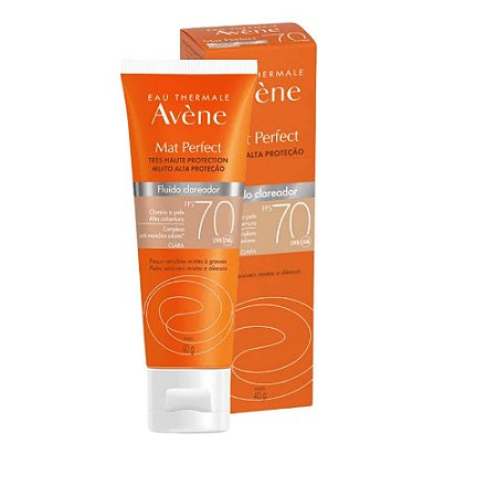 Eau Thermale Avène Mat Perfect Clara Fluido Clareador FPS 70 40g