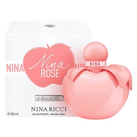 Nina Ricci Rose Nina Perfume Feminino Eau de Toilette 80ml