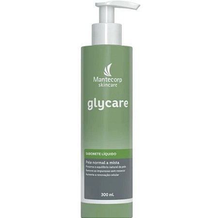 Mantecorp Glycare Sabonete Líquido Facial 300ml