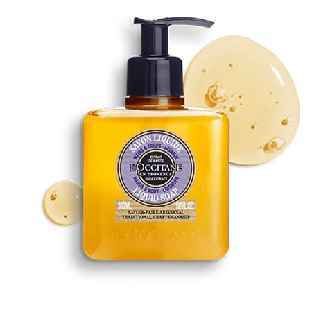 L'Occitane Sabonete Líquido Karité Lavanda 300ml