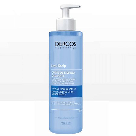 Vichy Dercos Sensi-Scalp Creme de Limpeza Calmante 300ml
