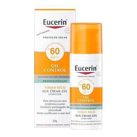 Eucerin Sun Oil Control Creme Gel  FPS60 52g