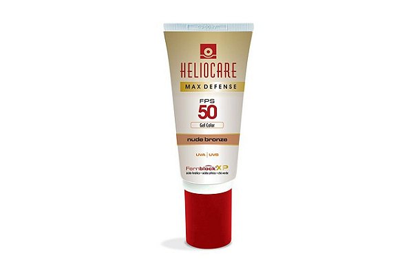 Melora Heliocare Max Defense Gel Creme FPS 50 Nude Bronze 50g