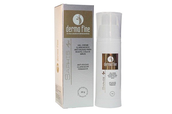 Derma Fine Saphis Age Antirrugas Clareador Firmador 30g