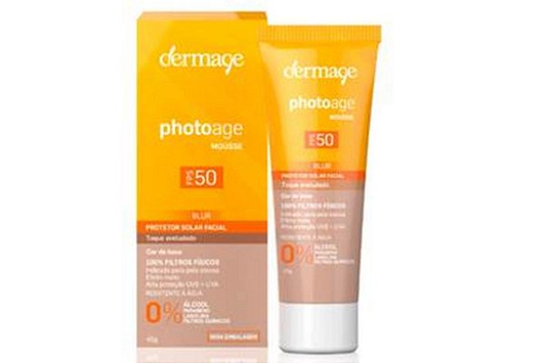 Dermage Photoage Mineral Mousse Fps 50 Claro 45g