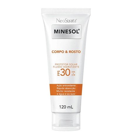 Neostrata Minesol Protetor Corpo e Rosto FPS30 120ml