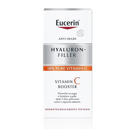 Eucerin Hyaluron Filler Vitamina C Booster Anti-idade 8ml