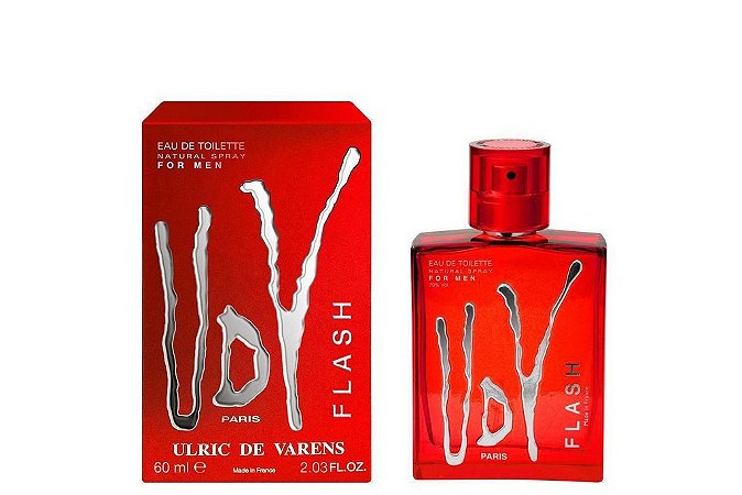 Ulric de Varens Flash Perfume Masculino Eau de Toilette 60ml