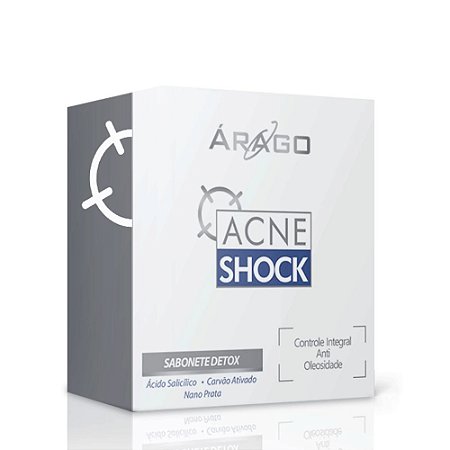 Árago AcneShock Sabonete Detox em Barra 90g