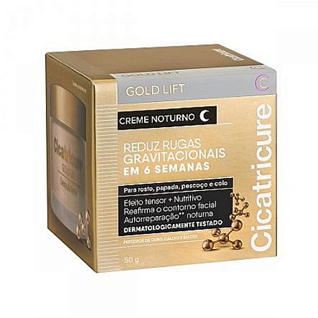 Cicatricure Gold Lift Creme Noturno 50g