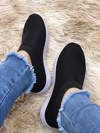 meia para tenis slip on