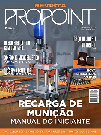 Revista Propoint Vol 1 Manual Básico De Recarga De Munição