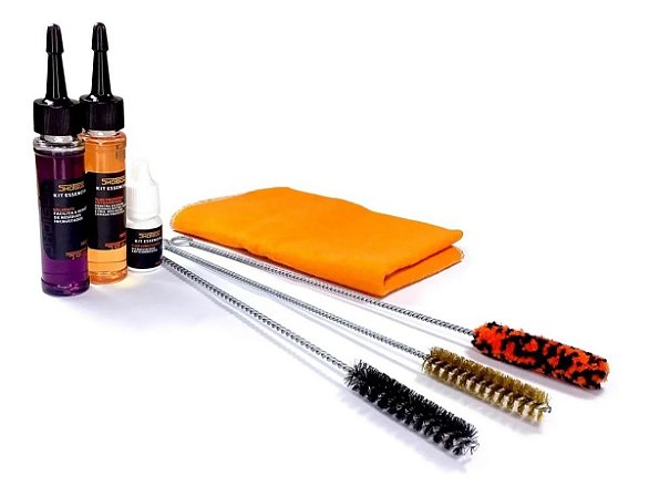 Kit Completo Varetas Escovas Para Limpeza de Armas