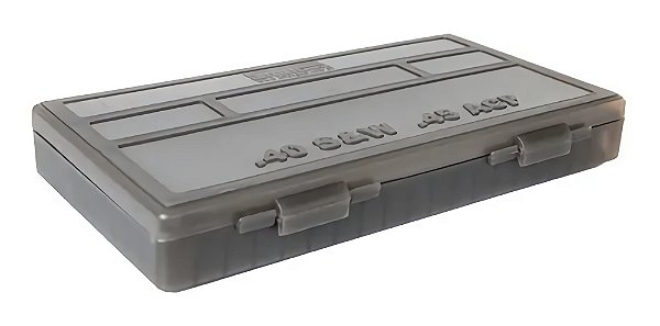 Caixa Box Estojo Porta Munição Calibre 40s&w / 45 Acp / 10mm - Capac. 200 - SHOTGUN