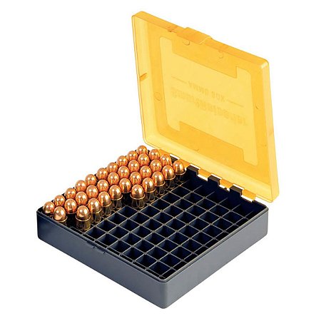 Caixa Box Estojo Porta Munição Calibre .40 s&w / 45 Acp / 10mm