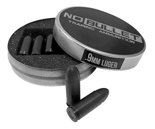Snap Caps Munição De Manejo Treino Tiro Seco Calibre 9 mm - NOBULLET