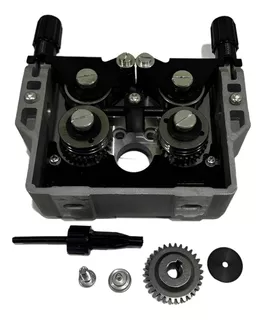 Base Motor Tracionador Arame Mig 4 Roldanas