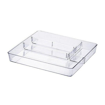 Organizador de Talheres Diamond C/ Divisórias 39x34x5,5 cm