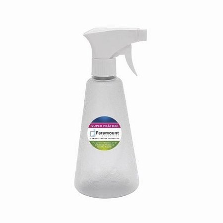 Pulverizador Borrifador Transparente Resistente 500 ML