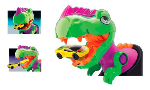 Pista de Corrida Infantil Ataque do Dinossauro Samba Toys