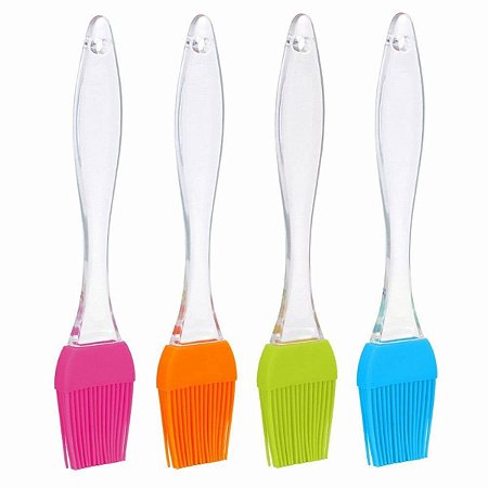 Pincel de Silicone Para Untar Cozinha Confeitaria Culinária