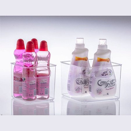 Organizador DIAMOND 20x20x15cm Cristal 900 Paramount