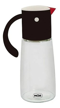 Galheteiro Passarinho Para Molhos 380ml Preto 3971 MOR