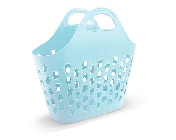 Sacola de Feira Multiuso 43x43x21CM Azul 25624 Arqplast