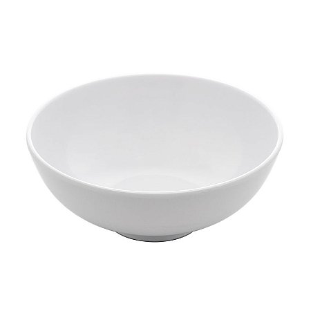 Tigela Bowl de Melamina Milão Branco 12,5x5Cm 2831 Lyor