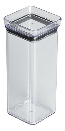Mini Pote Hermético Organizador Lumini Quadrado 340ml