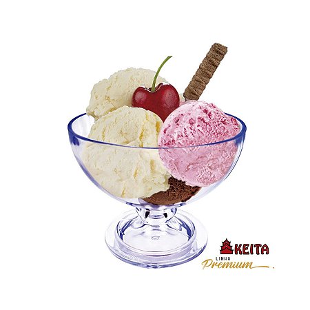 Taça Tigela Para Sobremesa Multiuso Sorvete Frutas Redonda