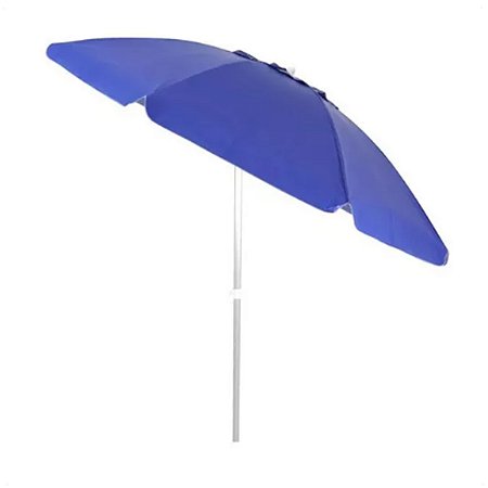 Guarda-sol Bagum 2m Cabo Alumínio Fibra Azul  Artuculado