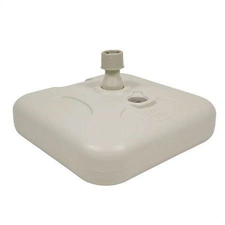 Base para Guarda-Sol ou Ombrellone 18 Kg em Plástico Branca