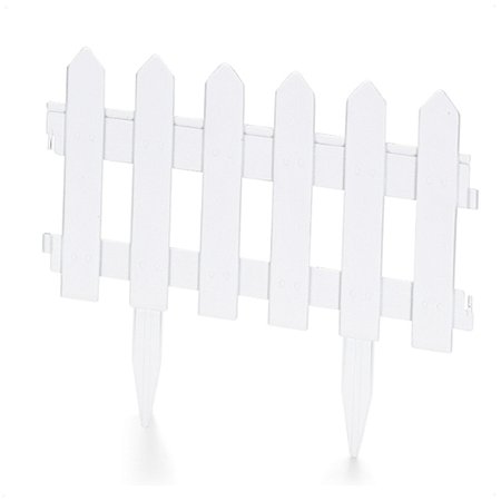 Cerca Plástica Decorativa Jardim Decoração Mármore 40x29 Cm