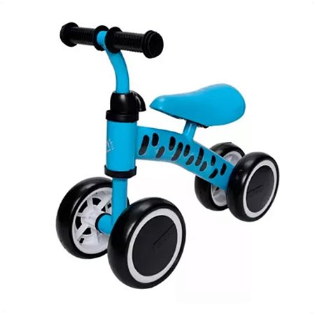 Andador De Equilíbrio Infantil Azul Até 24 Kg Para Bebês