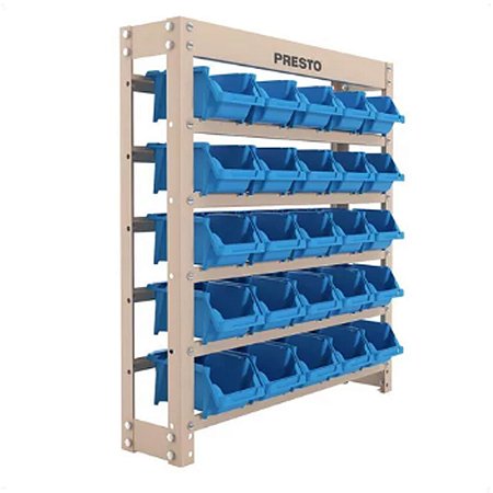 Estante Organizadora Gaveteiro 25 Gavetas N°3 Azul 60x65cm