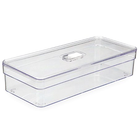 Organizador de Alimentos e Frutas 3,6 Litros 33 Cm Com Tampa