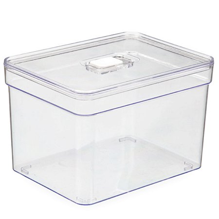Organizador de Alimentos e Frutas 3,8 Lts 18,5 Cm Com Tampa