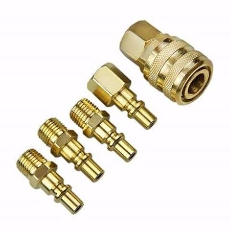 Jogo de Engate Rapido  5 peças 9QM - Eda