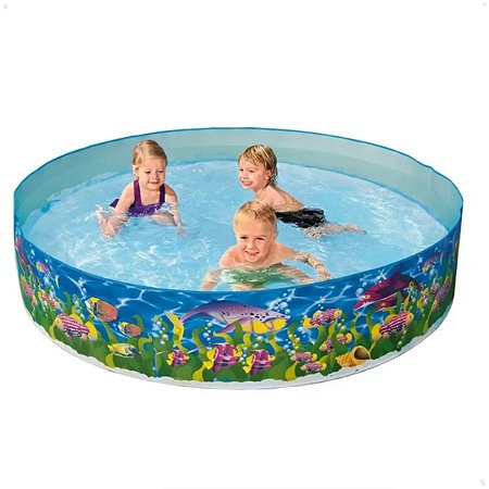 Piscina Semirrígida Vida Marinha 1000 L (183 cm x 38 cm)