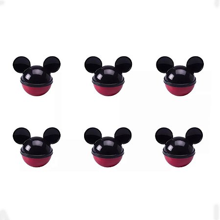 Porta Mix Mini Lembrança Mickey Mouse 50ml 6Unid bpa free