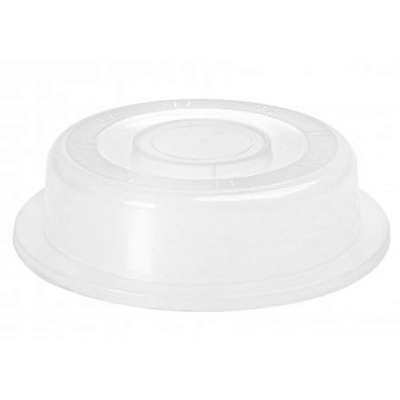 Tampa Para Microondas Prático Transparente 27x6 Cm BPA free