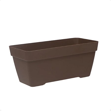 Floreira Sampa para jardim 40 X 17 CM Taupe Vasart