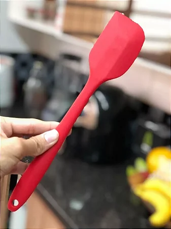 Espátula de Silicone e Nylon Cores sortidas Keita 28cm