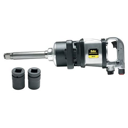 Chave de Impacto 1 Pesada Eixo Longo 300Kgs Maleta 9KV  EDA
