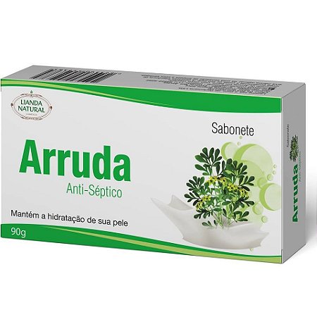 SABONETE NATURAL DE ARRUDA 90G - LIANDA NATURAL