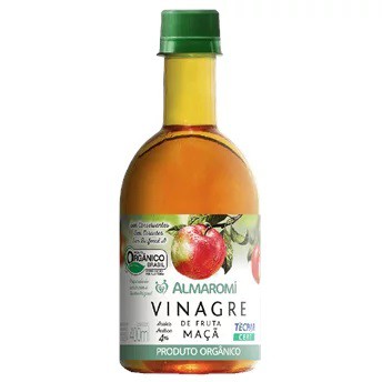 VINAGRE DE MAÇÃ ORGÂNICO 400ML - ALMAROMI