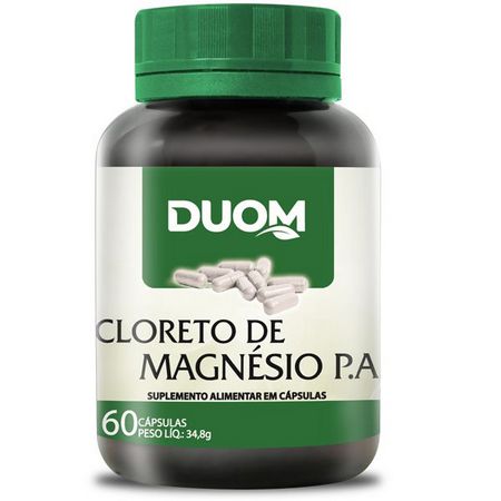 CLORETO DE MAGNÉSIO 60 CÁPSULAS - DUOM